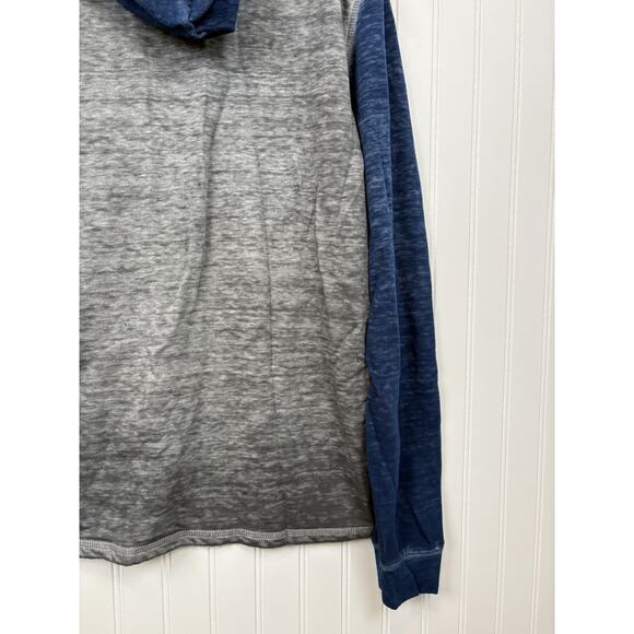 Threads‎ 4 Thought Sustainable Apparel Men Blue Hoodie Size XL Lightweight #174 - Picture 11 of 16